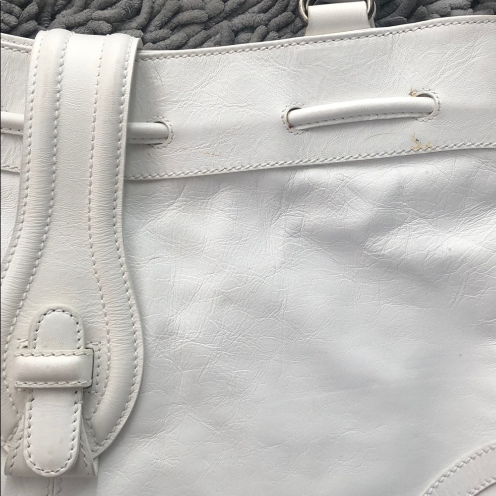 Balenciaga White leather purse 👛 Rare textured - Picture 11 of 13